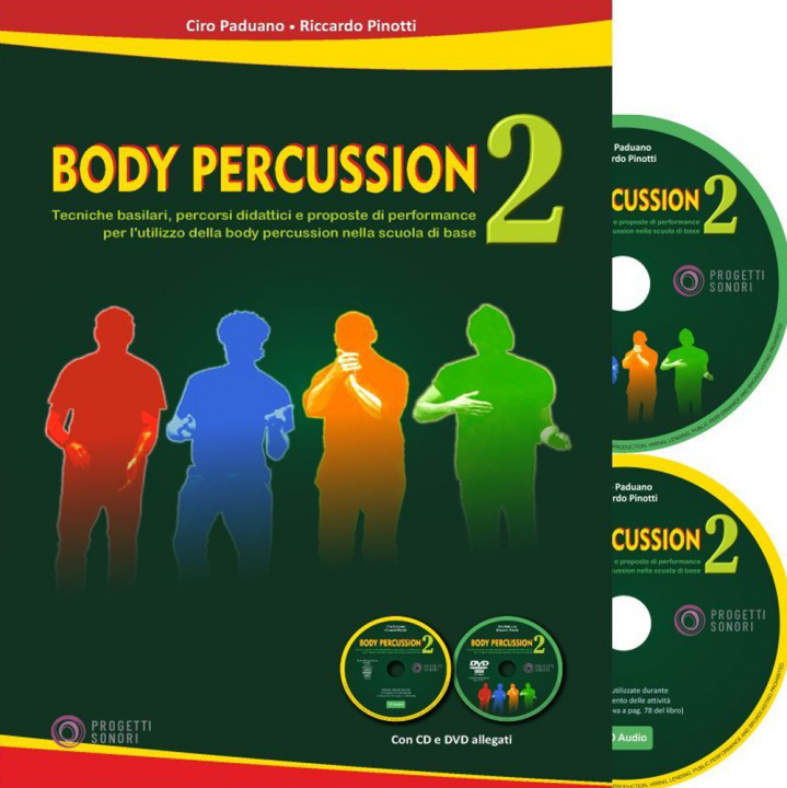 Kniha Body percussion Ciro Paduano