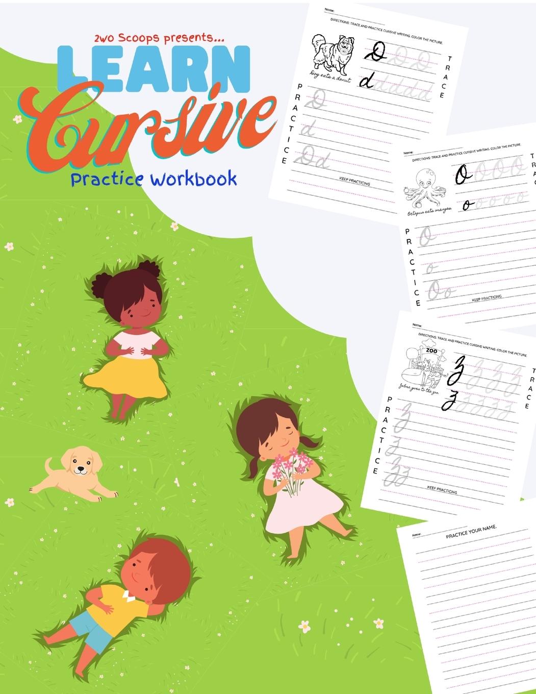 Knjiga Learn Cursive Practice Workbook 2wo Scoops Published