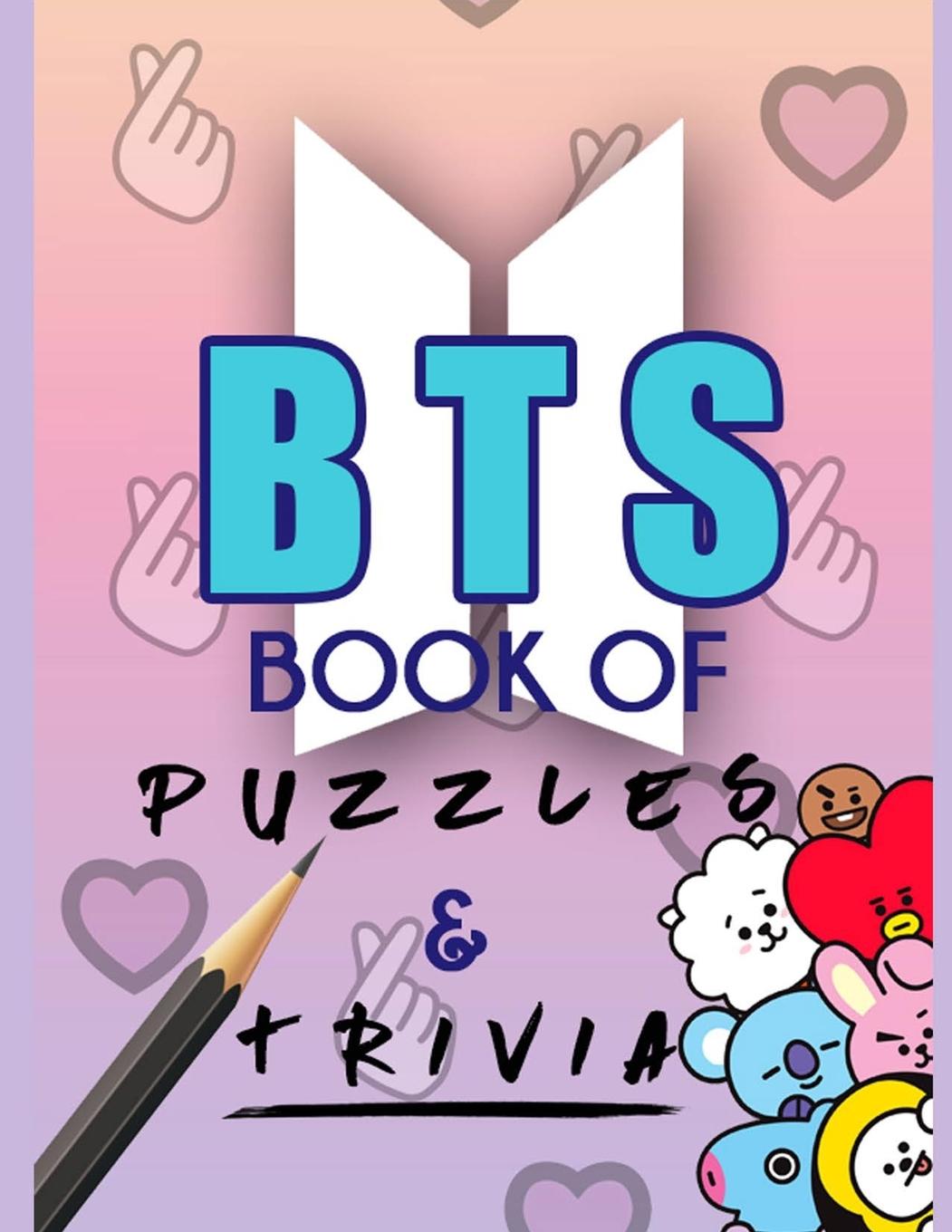 Книга KPOP BTS Book of Puzzles & Trivia 