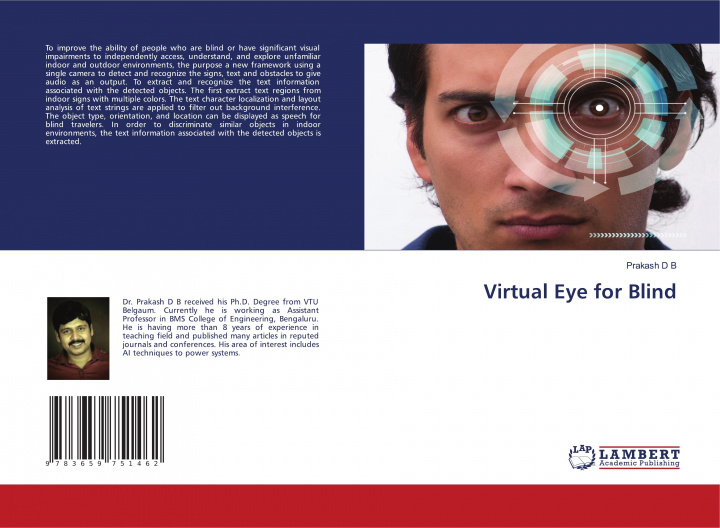 Knjiga Virtual Eye for Blind Prakash D B