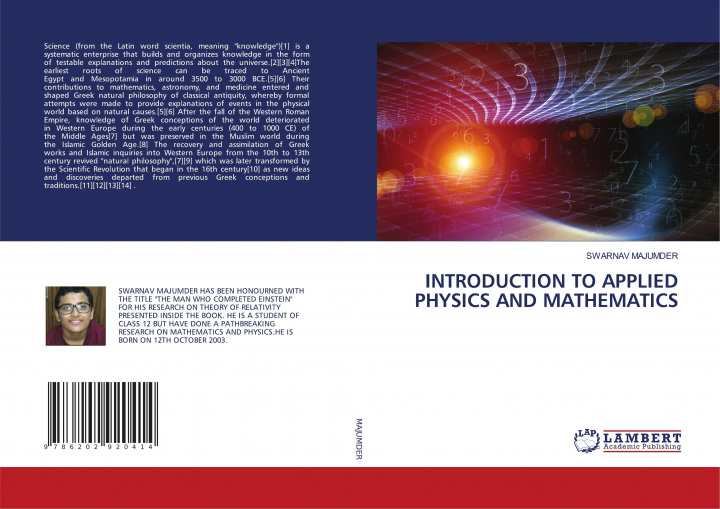 Boek INTRODUCTION TO APPLIED PHYSICS AND MATHEMATICS SWARNAV MAJUMDER