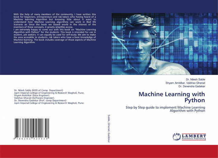 Knjiga Machine Learning with Python Shyam Ambilkar Gharad