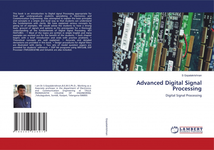 Knjiga Advanced Digital Signal Processing S. Gopalakrishnan