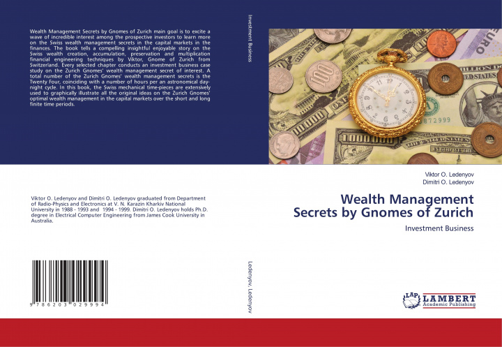 Kniha Wealth Management Secrets by Gnomes of Zurich Dimitri O. Ledenyov