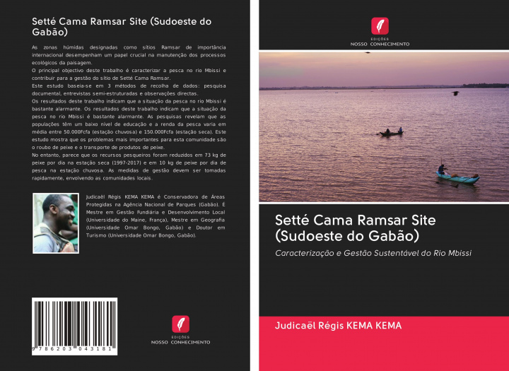Knjiga Setté Cama Ramsar Site (Sudoeste do Gab?o) Judicaël Régis KEMA KEMA