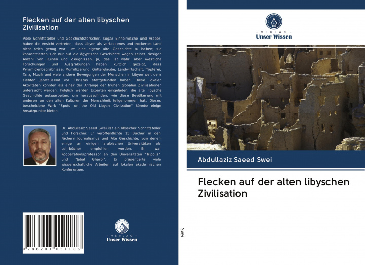 Kniha Flecken auf der alten libyschen Zivilisation Abdullaziz Saeed Swei