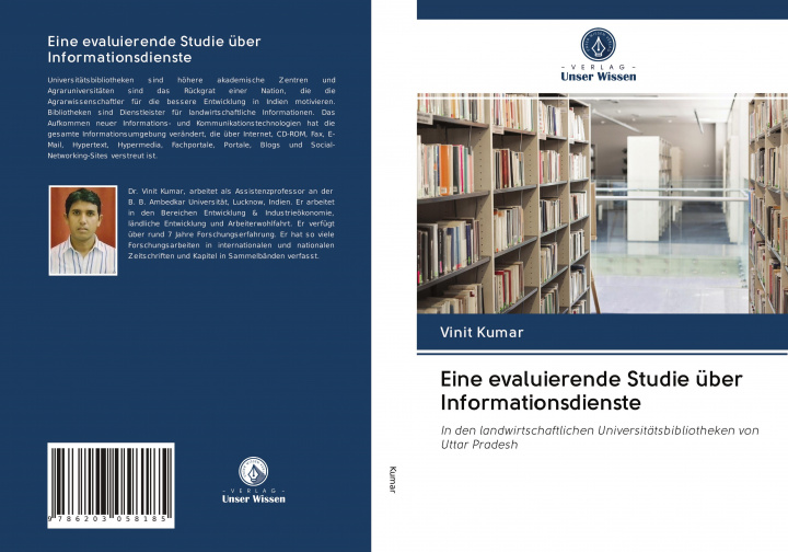 Knjiga Eine evaluierende Studie über Informationsdienste Vinit Kumar