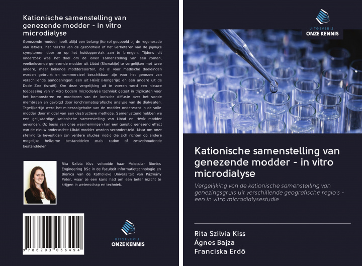 Kniha Kationische samenstelling van genezende modder - in vitro microdialyse Ágnes Bajza