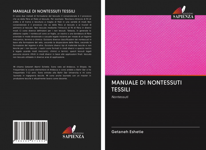 Knjiga MANUALE DI NONTESSUTI TESSILI Getaneh Eshetie