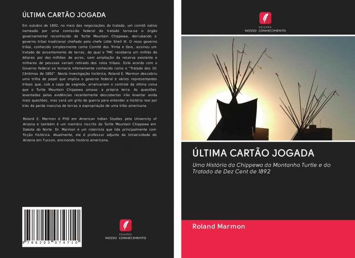 Knjiga ÚLTIMA CART?O JOGADA Roland Marmon
