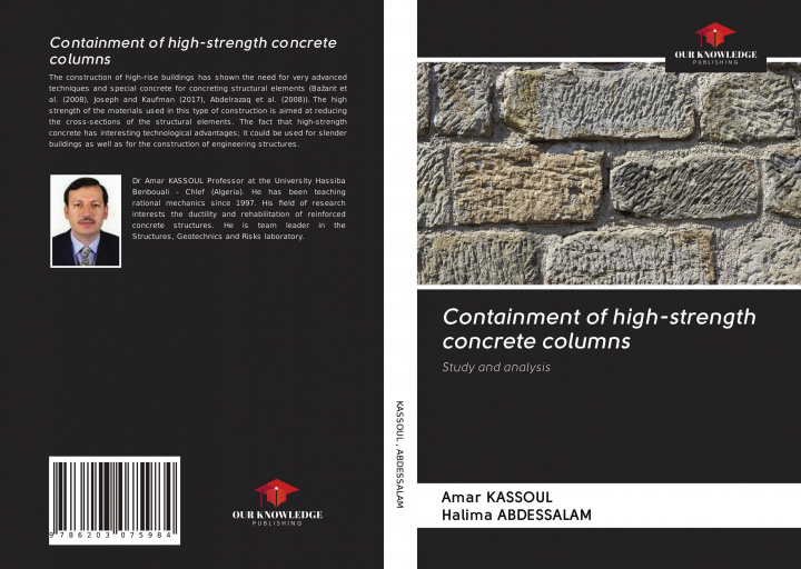 Kniha Containment of high-strength concrete columns Halima Abdessalam