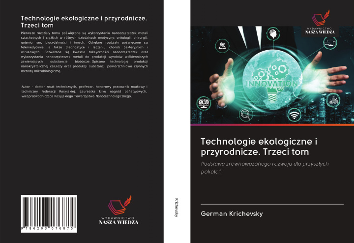 Buch Technologie ekologiczne i przyrodnicze. Trzeci tom 