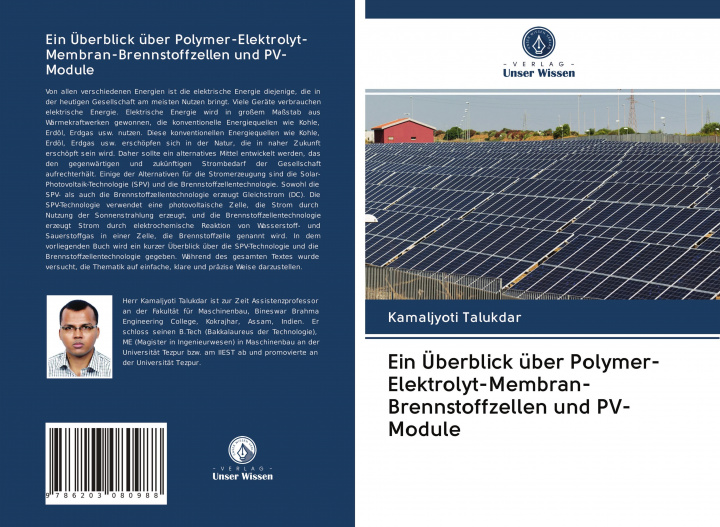 Buch Ein Überblick über Polymer-Elektrolyt-Membran-Brennstoffzellen und PV-Module Kamaljyoti Talukdar