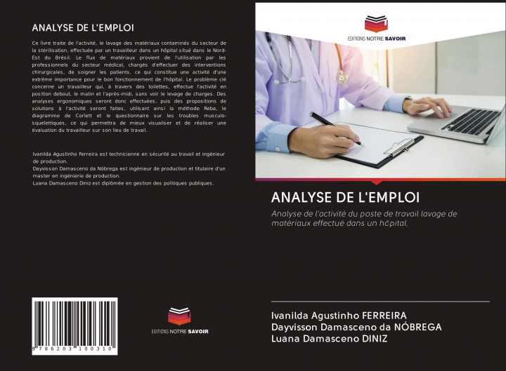 Knjiga ANALYSE DE L'EMPLOI Dayvisson Damasceno Da Nóbrega