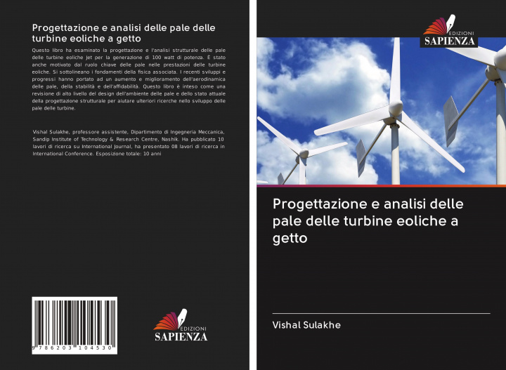 Kniha Progettazione e analisi delle pale delle turbine eoliche a getto 