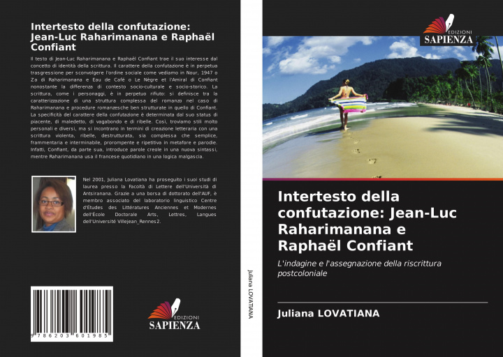 Kniha Intertesto della confutazione: Jean-Luc Raharimanana e Raphaël Confiant 