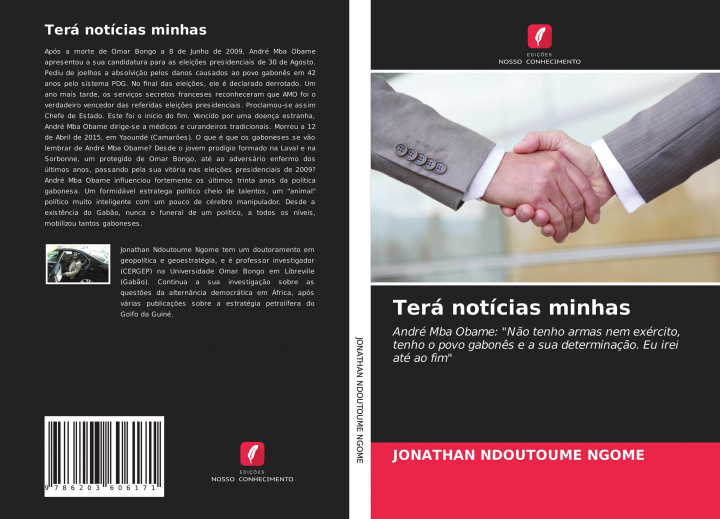 Buch Terá notícias minhas Jonathan Ndoutoume Ngome