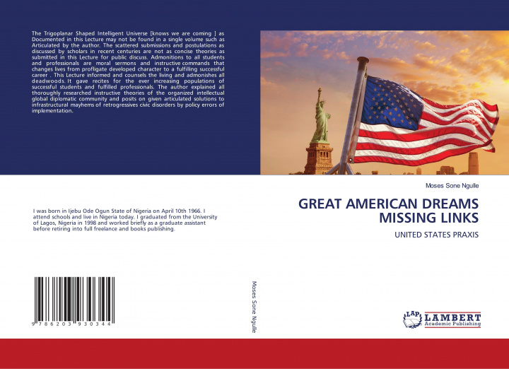Buch GREAT AMERICAN DREAMS MISSING LINKS Moses Sone Ngulle