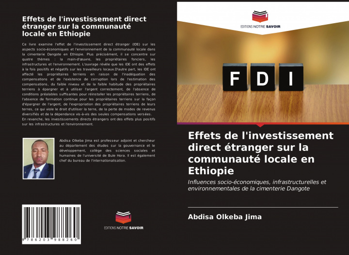 Buch Effets de l'investissement direct étranger sur la communauté locale en Ethiopie Abdisa Olkeba Jima