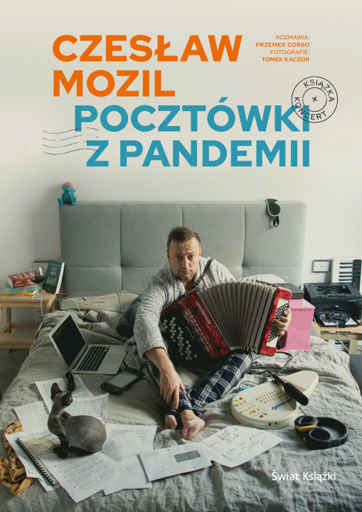 Knjiga Czesław Mozil Pocztówki z pandemii Mozil Czesław