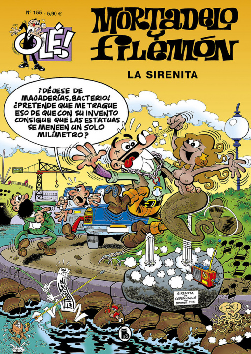 Kniha LA SIRENITA (OLE! MORTADELO 155) IBAÑEZ