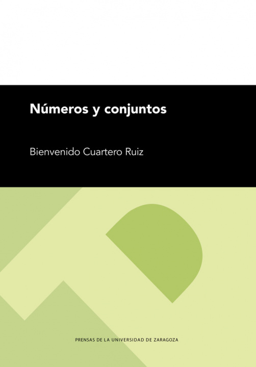 Knjiga NUMEROS Y CONJUNTOS CUARTERO RUIZ