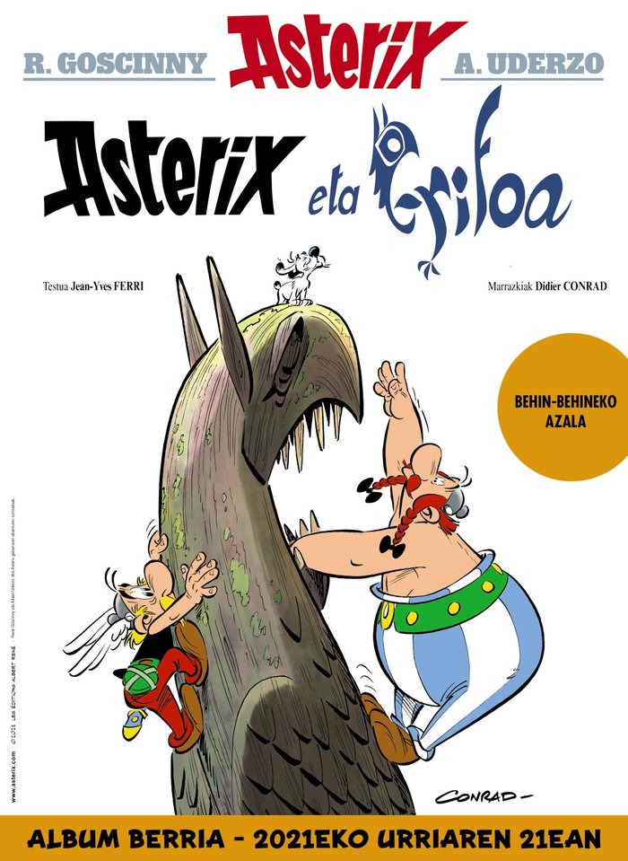 Buch Asterix eta grifoa GOSCINNY