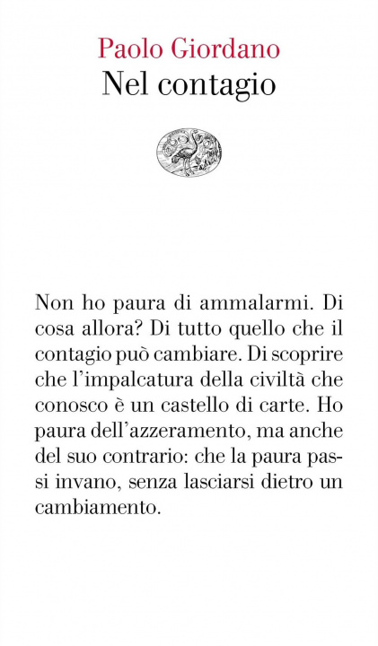 Kniha Nel contagio Paolo Giordano