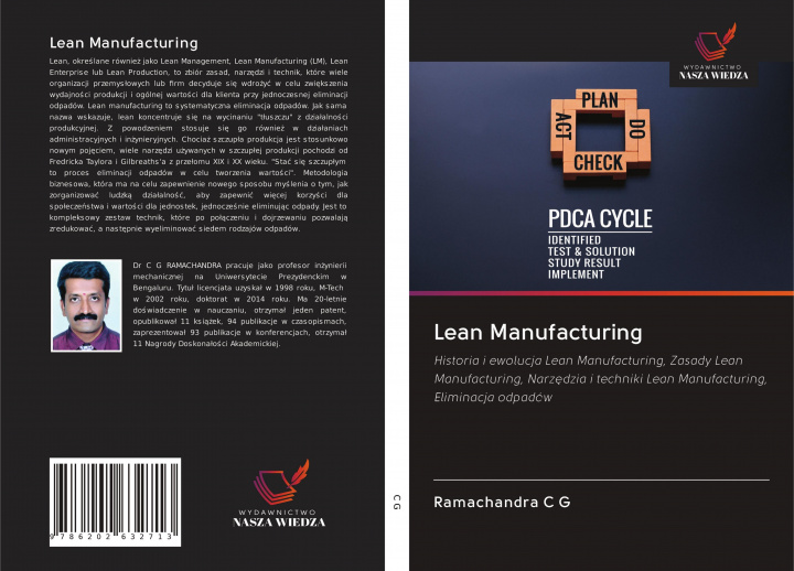 Kniha Lean Manufacturing Ramachandra C G