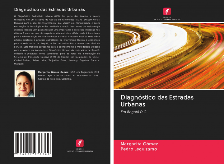 Книга Diagnóstico das Estradas Urbanas Pedro Leguízamo