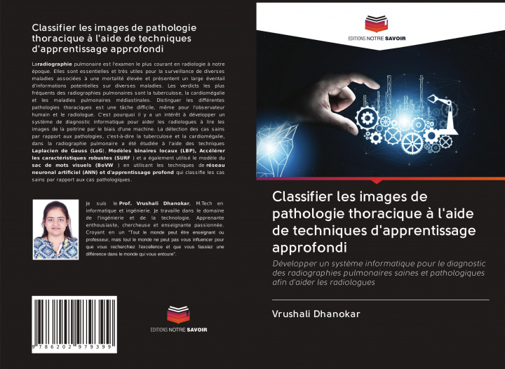 Book Classifier les images de pathologie thoracique ? l'aide de techniques d'apprentissage approfondi 