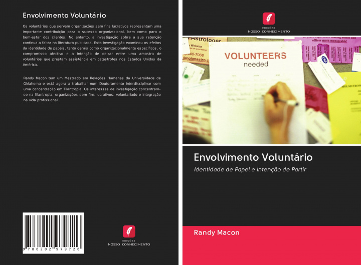 Knjiga Envolvimento Voluntário Randy Macon