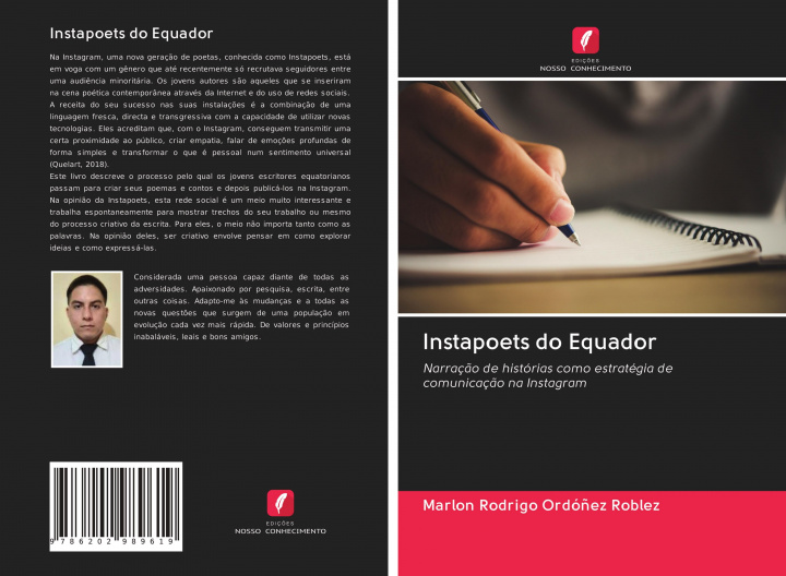 Kniha Instapoets do Equador Marlon Rodrigo Ordóñez Roblez