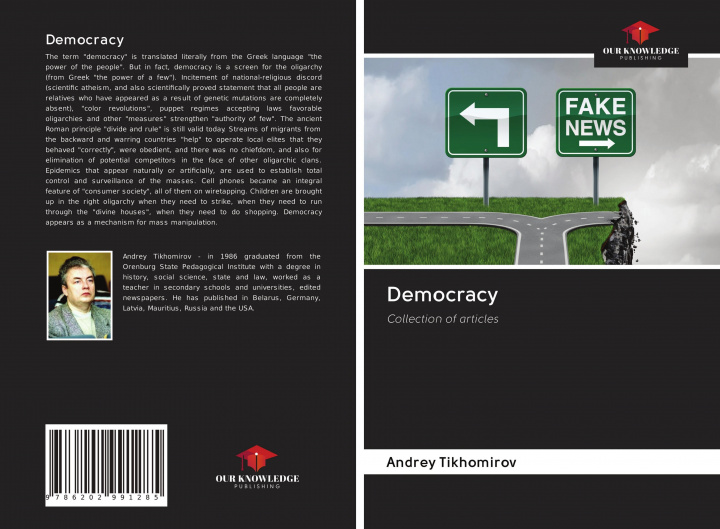 Kniha Democracy Andrey Tikhomirov