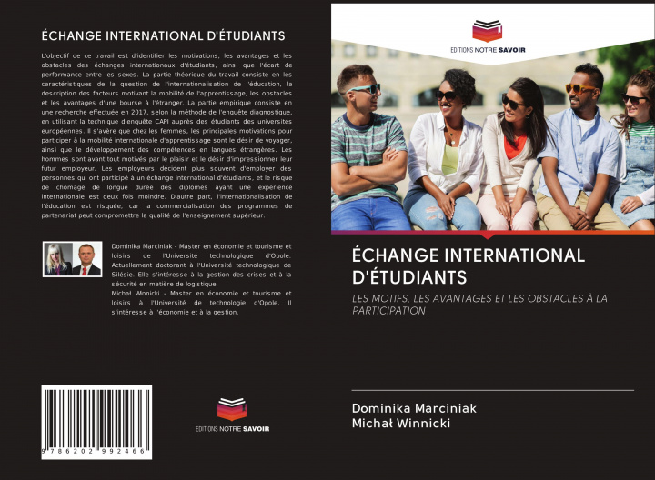 Książka ÉCHANGE INTERNATIONAL D'ÉTUDIANTS Michal Winnicki