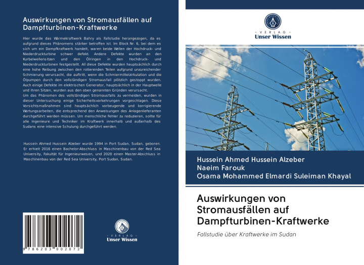 Könyv Auswirkungen von Stromausfällen auf Dampfturbinen-Kraftwerke Naeim Farouk