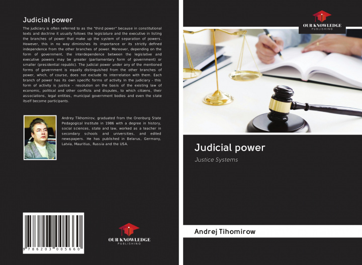Knjiga Judicial power 