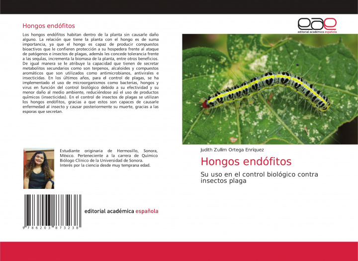 Knjiga Hongos endofitos Judith Zullim Ortega Enríquez