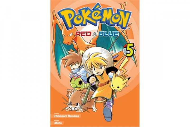 Könyv Pokémon Red a Blue 5 Hidenori Kusaka