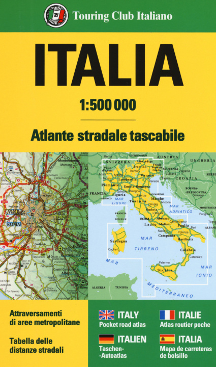 Carte Atlante stradale d'Italia 1:500 000 