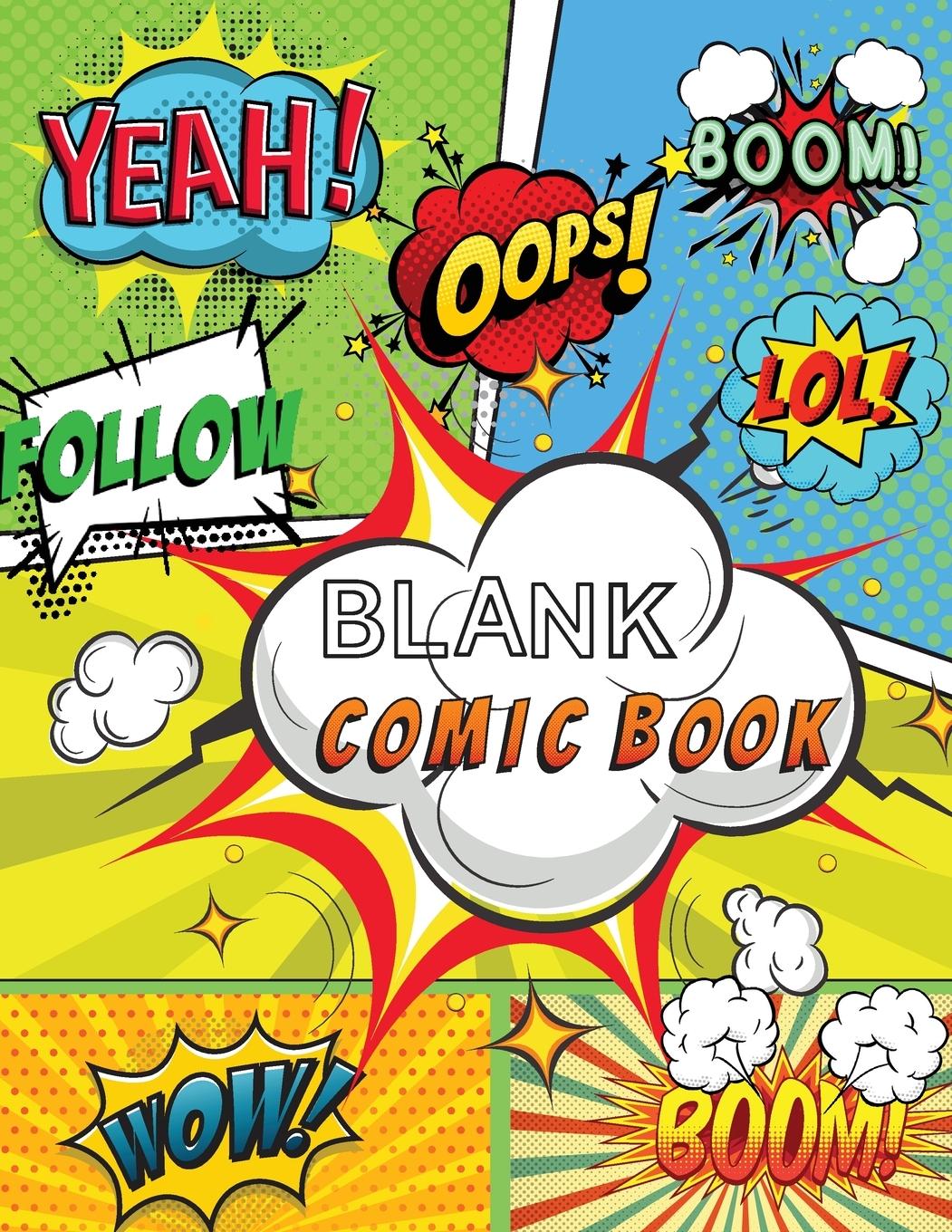 Книга Blank Comic Book 