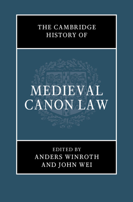 Książka Cambridge History of Medieval Canon Law 