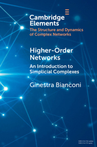 Buch Higher-Order Networks Ginestra (Queen Mary University of London) Bianconi