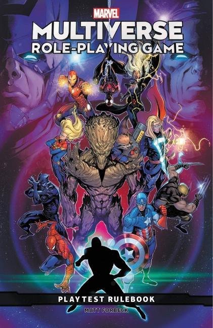 Carte Marvel Multiverse Role-playing Game: Playtest Rulebook 