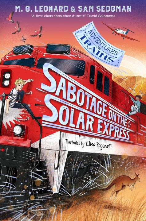 Книга Sabotage on the Solar Express M. G. Leonard