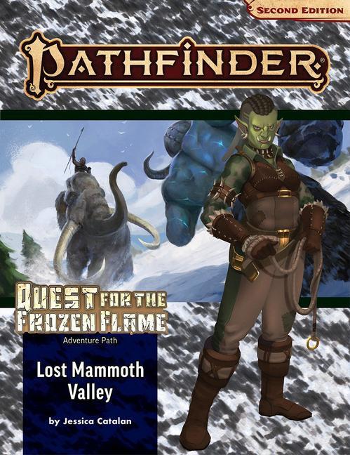 Carte Pathfinder Adventure Path: Lost Mammoth Valley (Quest for the Frozen Flame 2 of 3 (P2) Jessica Catalan