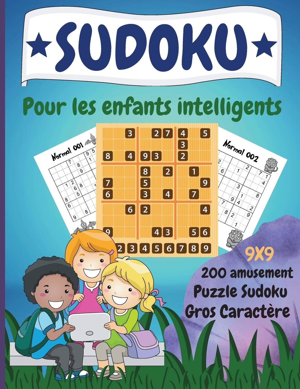 Книга Sudoku pour enfants intelligents 