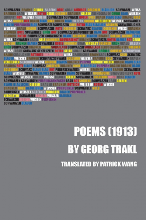 Knjiga Poems (1913) Patrick Wang