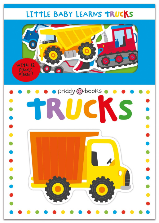 Kniha Little Baby Learns Trucks PRIDDY  ROGER