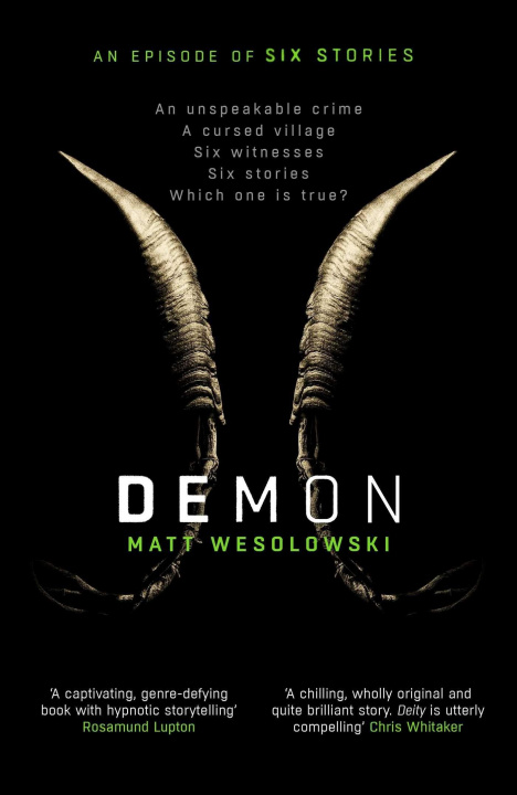 Kniha Demon Matt Wesolowski